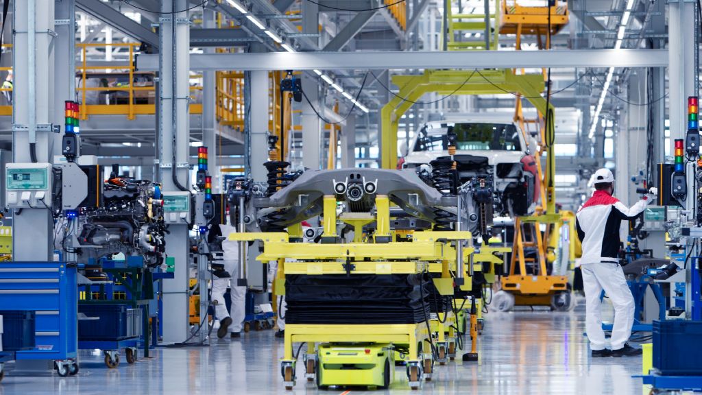 Private networks - passenger car-manufacturing central assembly line Private networks - passenger car-manufacturing central assembly line